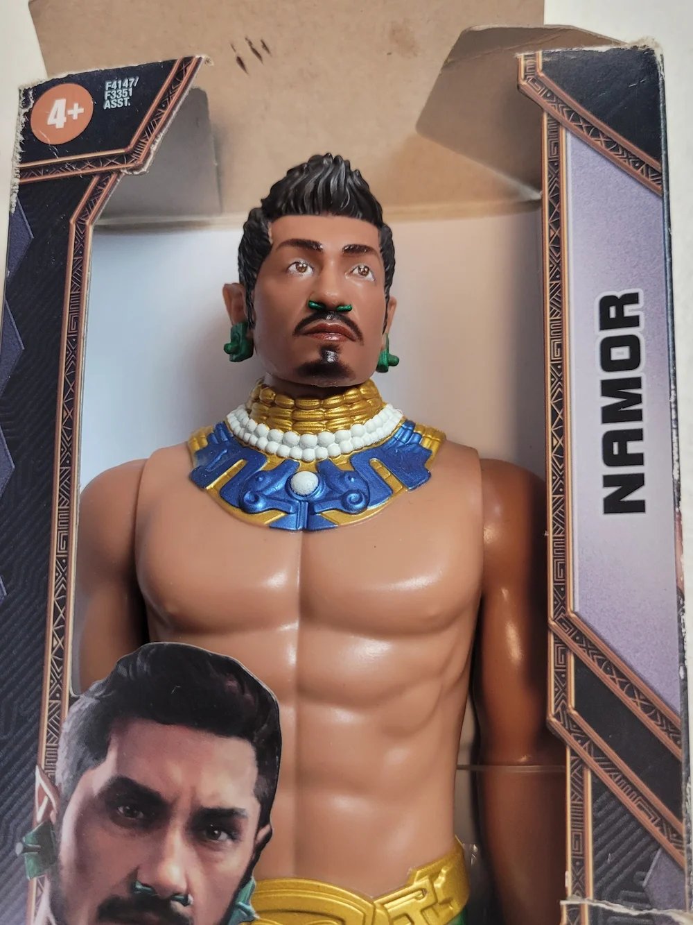 Marvel Studios' Black Panther: Wakanda Forever Titan Hero Series Namor Figure